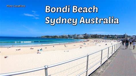 Bondi Beach Most Famous Beach In Sydney Australia Youtube