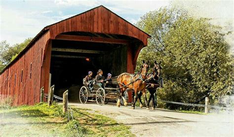 Pin By Mary Hodge On Amish Covered Bridges Canada Countries Of The