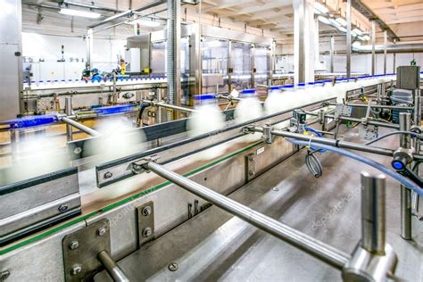 Milk Production On Line At The Factory Stock Photo By ©279photogmail