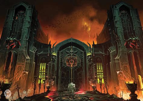 Our weekly column features artwork from fans and pros alike. "Hell Gate" Concept Art from Doom Eternal