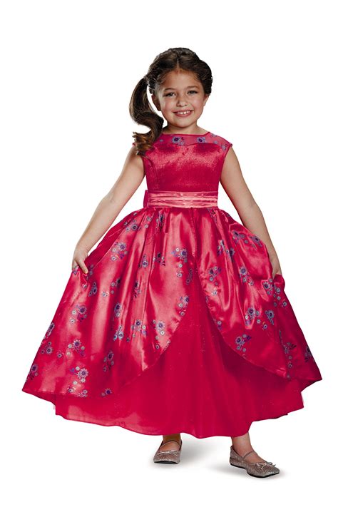 Kids Licensed Elena Of Avalor Disney Deluxe Princess Coronation Long