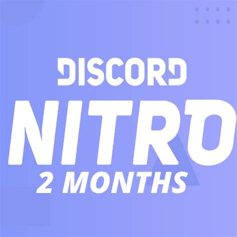 Discord Nitro 2 Months Subscription Other Gameflip