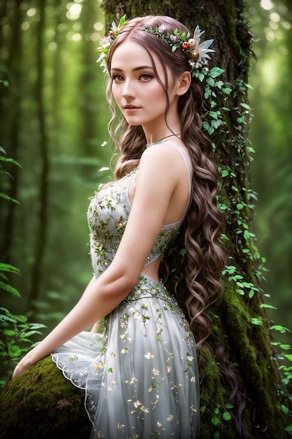Premium Ai Image Beautiful Inhabitant Of The Forest Mythical