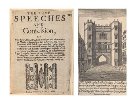 CRIME -- A collection of eleven rare tracts and broadsides inlaid into