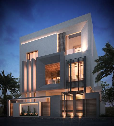 400 M Private Villa Kuwait Sarah Sadeq Architects Modern Villa Design