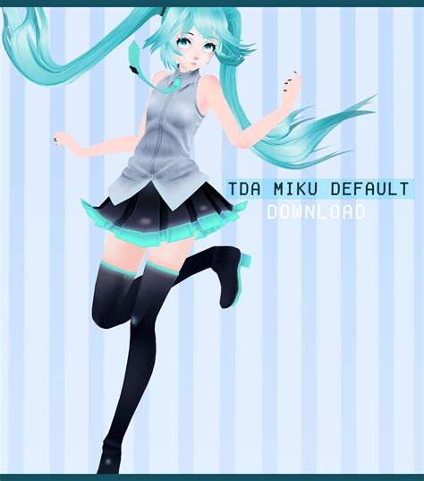 Tda Miku Default Download By Ritavic On Deviantart