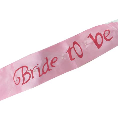 Hen Party Sashes Team Bride To Be Pink Girls Night Out Wedding Party