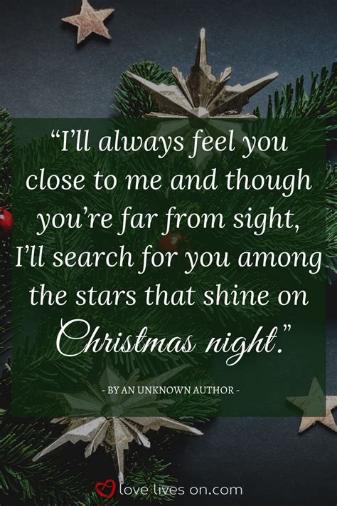 Christmas Quotes For Missing Loved Ones Holiday Remembrance Quote By An Unknown Au