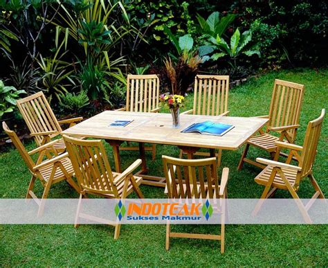 Durable Teak Outdoor Furniture Legal Wood Indonesia Premium Teak