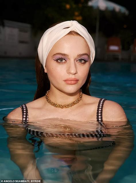 Joey King Strips Down For Bikini Spread And Reveals She Started Therapy For The
