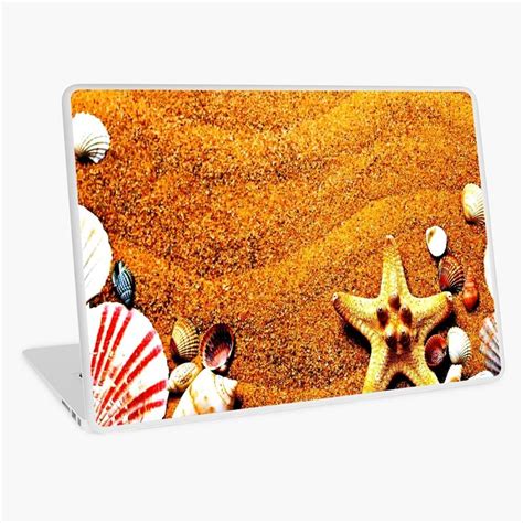 Marine Bouquet In The Sand Laptop Skin By UniverseOfStars
