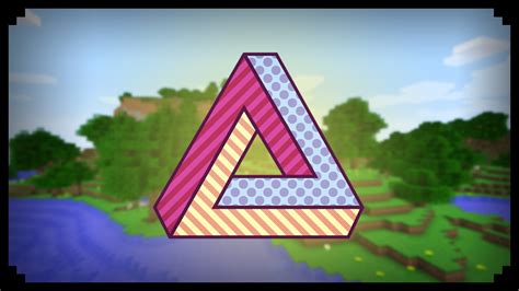 Minecraft How To Make An Impossible Triangle Youtube