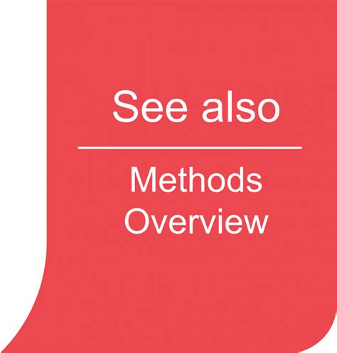 See Also Methods Overview Transparent We1s