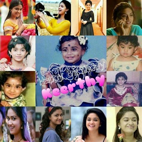 Pin By Lavanya On Keerthi Suresh Childhood Images Mother And Child