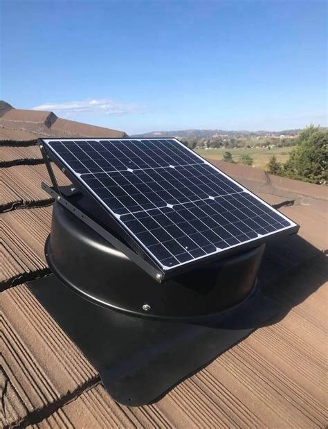 Solar Roof Ventilation Fan Outdoor Extraction Fan Home And Shed With B