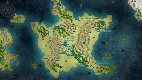 This Is My First Attempt To Map Making In Wonderdraft Version 111