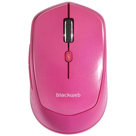 Blackweb 6 Button Wireless Bluetooth Mouse Pink