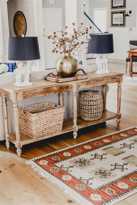 The idea of a console table comes from the classical architecture. Beautiful Homes of Instagram - Home Bunch Interior Design Ideas