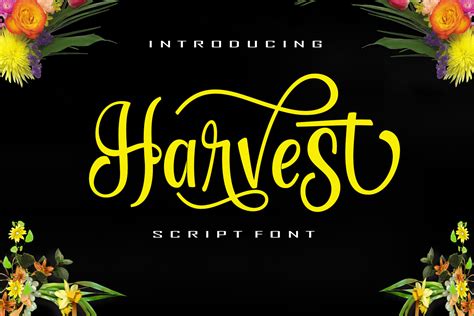 Harvest Font By Donyadesign · Creative Fabrica