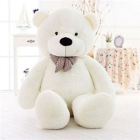 Hot Giant Cute White Plush Teddy Bear Huge Soft 100 Cotton Toy 31 Soft Teddy Bear Teddy