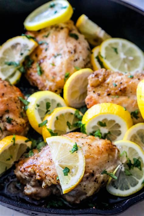 Pat chicken dry, then season all over with salt and pepper. The Best Easy Lemon Chicken Recipe - Sweet Cs Designs