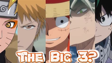 Discover 57 Big 3 Anime Latest Incdgdbentre
