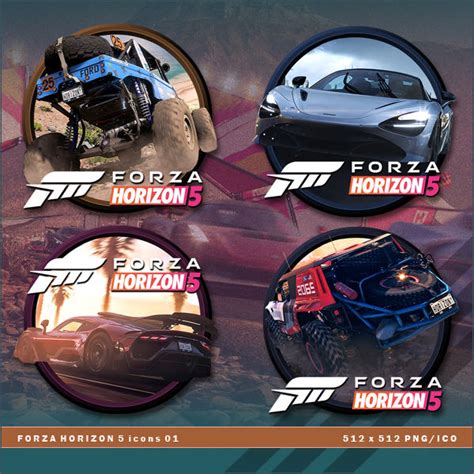 Forza Horizon 5 Icons By Brokennoah On Deviantart