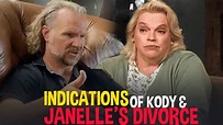 Indications of Kody and Janelle's divorce - YouTube