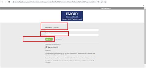 Emory Patient Portal Blue Sign In Emory Patient Portal