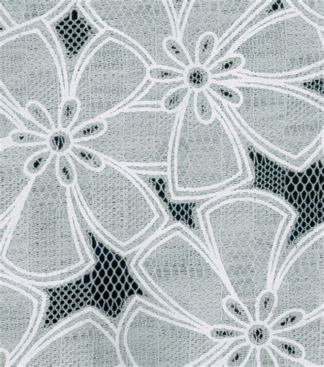 Pastel Perfection Collection Mesh Flower White Fabric Jo Ann Linens