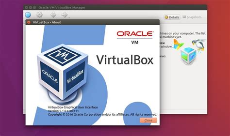 Virtualbox Interface