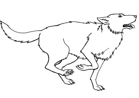 They're being drawn specifically for a wolf dog program, for use with the kids that attend their program. Running For Prey Wolf Coloring Page - Download & Print ...