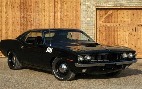Blacked Out 1971 Cuda In 2023 Dodge Muscle Cars Mopar Mopar Muscle
