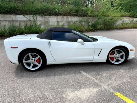 2005 White Corvette For Sale Newton Massachusetts Dealer
