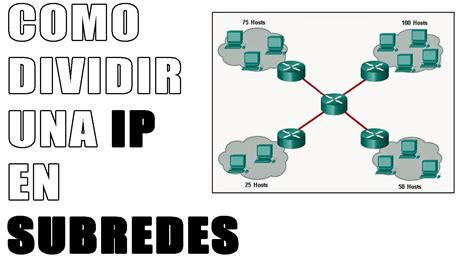 Como Dividir Una Ip En Subredes Youtube