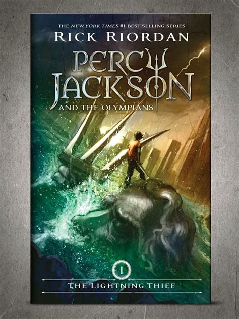 Rick Riordans Percy Jackson And The Olympians Gets New Cover Art By