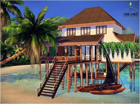 House On The Beach By Nobody1392 At Tsr Sims 4 Updates