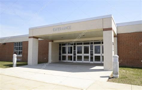 Entrance For A Modern School Stock Photo By ©cfarmer 23812971