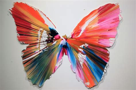 Damien Hirst Butterfly Spin Painting Catawiki
