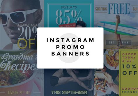 Instagram Promo Banner Psd Templates Graphicsfuel