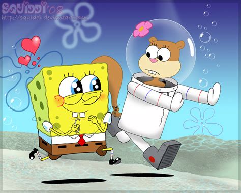 spongebob and sandy spandy photo 36783099 fanpop