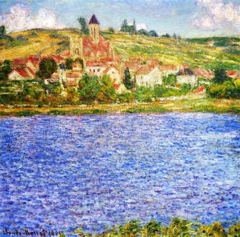 Vetheuil Afternoon Claude Monet Encyclopedia Of