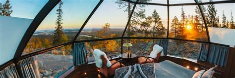 A Room With A View Glass Igloos And Other Innovations Igloo Hotel