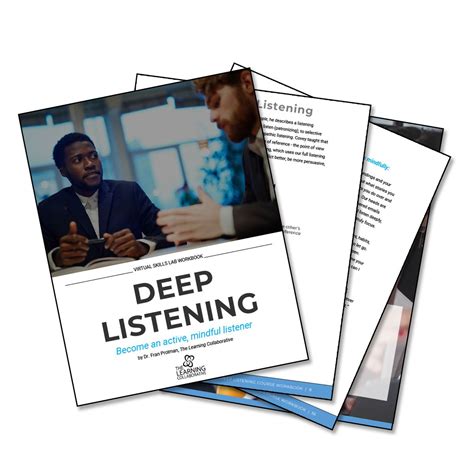 Deep Listening Workbook Ebook The Learning Collaborative