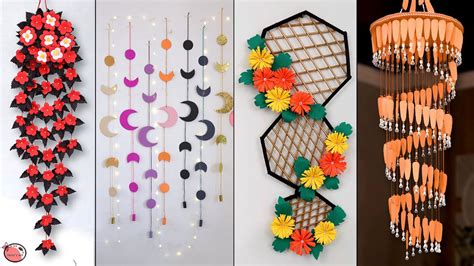 Beautiful Paper Wall Hanging Diy Room Decor Youtube