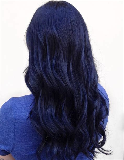 blue black hair how to get it right blue black hair dark blue hair indigo hair