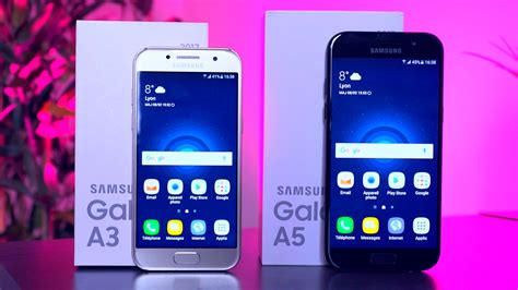 Samsung has once again set the benchmark for the rest of the android manufacturers. Samsung Galaxy A5 et A3 (2017) - Prise en main - YouTube