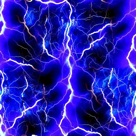 Blue Lightning Pattern On Behance In 2021 Blue Lightning Picture