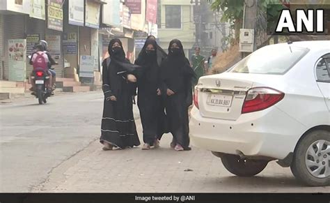 Karnataka Hijab Row Karnataka Schools Reopen Amid Hijab Row Police