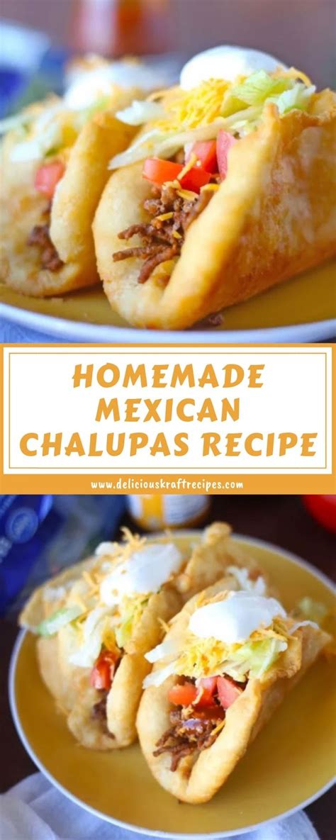 This video will show you how to make the dough so you can fill them with your favorite taco. HOMEMADE MEXICAN CHALUPAS RECIPE | Mexican chalupas recipe ...